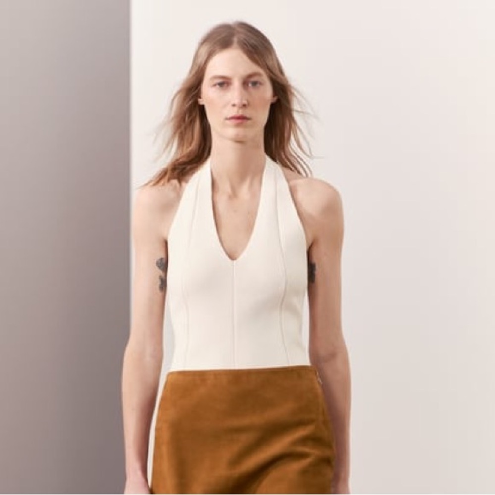 Knit halter